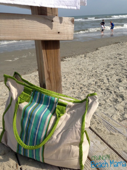 crunchy beach mama reviews bamboo beach bag