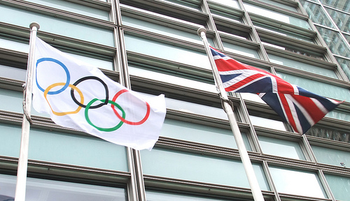 Olympics and British Flags